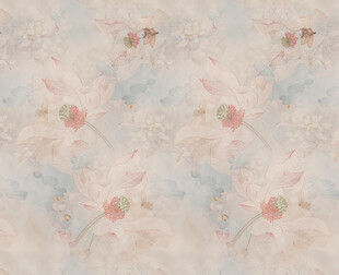 淡雅花卉纹理图案