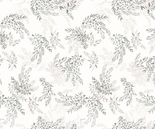 简约植物线条图案纹理