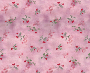 粉色花卉图案布料