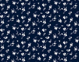 深蓝碎花布料纹理图案