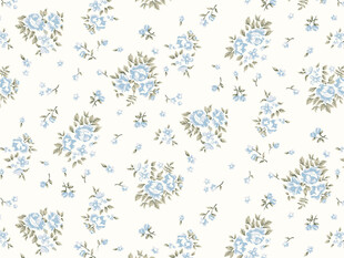 蓝白碎花图案背景