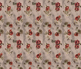 复古花卉图案布料