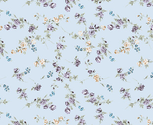 浅蓝色碎花图案背景