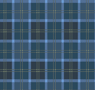 蓝色格子纹理图案