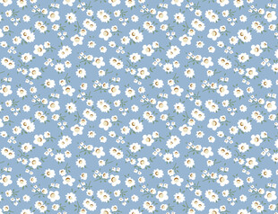 浅蓝色碎花布料图案