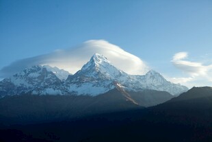 壮丽雪山美景