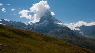 壮丽阿尔卑斯山景