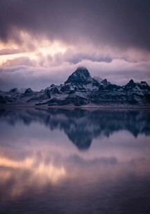 梦幻山水倒影美景