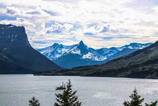 壮丽山水湖泊美景