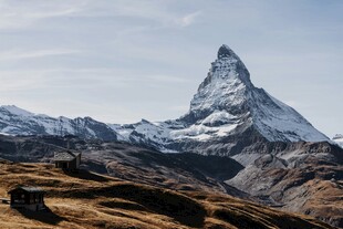 马特洪峰壮丽雪山景观