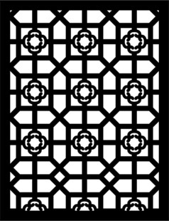 镂空花格 
