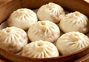 笼屉里的小笼包