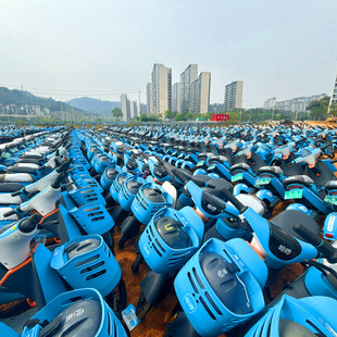 共享单车坟场
