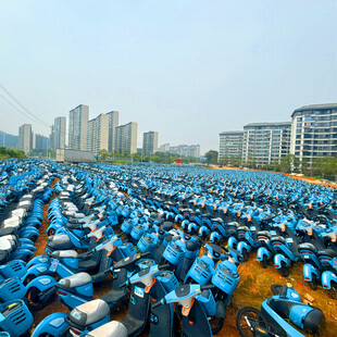 共享单车坟场