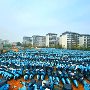 共享单车坟场