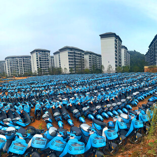 共享单车坟场