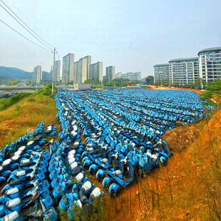 共享单车坟场