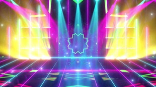 炫彩舞台灯光效果展示