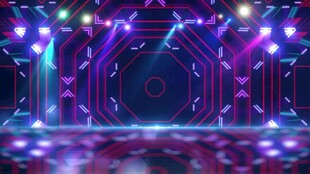 炫彩舞台灯光效果展示