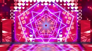 绚丽舞台灯光场景