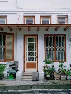 简约风格的住宅门前景致