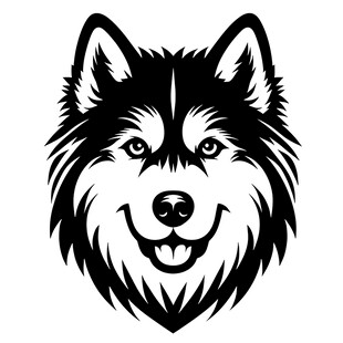 可爱哈士奇头像