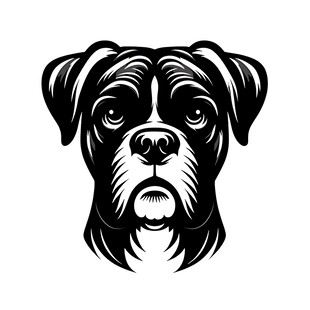 拳击犬头像