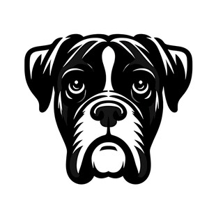 拳击犬头像