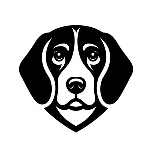 简约风小狗头像