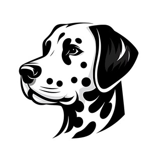 斑点狗头像