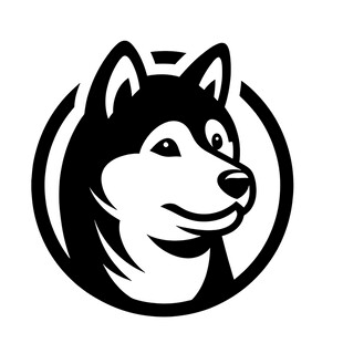 哈士奇头像图标