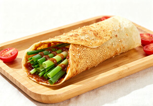 煎饼卷大葱