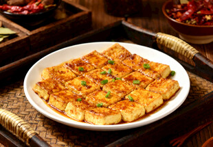 香煎豆腐