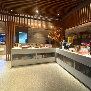 日式风格接待大厅场景