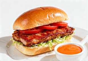 猪排汉堡