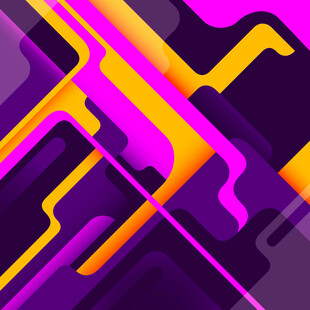 炫彩几何线条抽象背景图