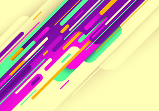 多彩线条抽象背景图案