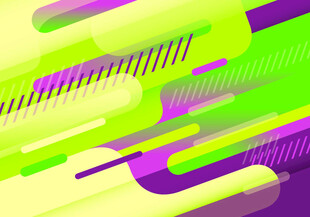 炫彩几何线条抽象背景图