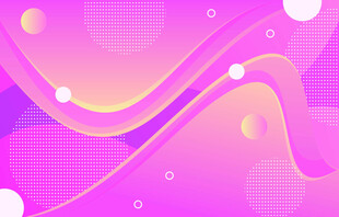 梦幻渐变流体背景图案