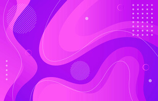 梦幻渐变流体抽象背景图