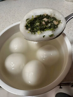 荠菜汤圆