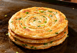 香酥葱花饼
