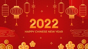 2022年喜庆新年背景图