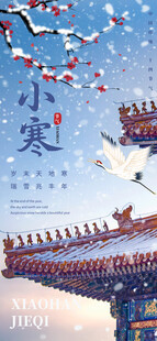 小寒海报