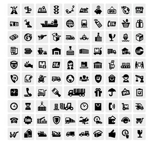 多样简洁图标集合