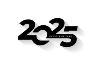 2025年份艺术字体展示