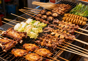 多样美味烤串