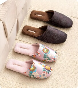 刺绣拖鞋