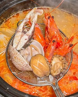 海鲜火锅