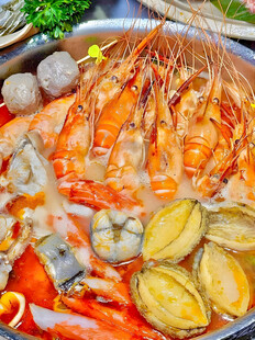 海鲜火锅